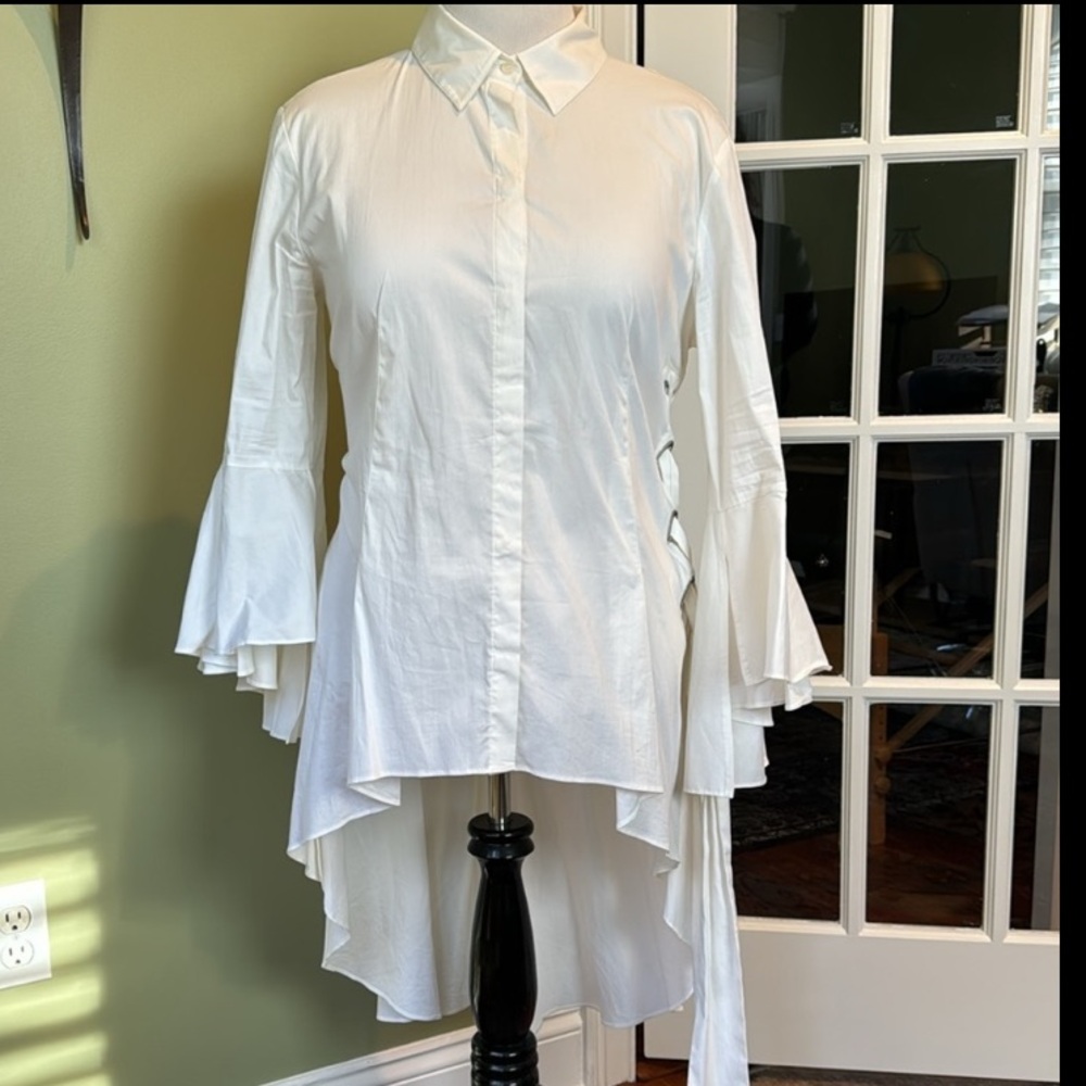 RACHEL Rachel Roy High/Low Tunic Top - 14